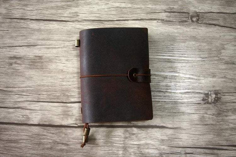 handmade Leather Pocket Traveler's Notebook