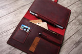 leather ipad case with pencil holder