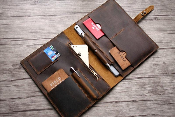 mens leather portfolio