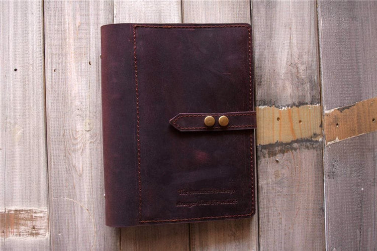 refillable leather bullet journal