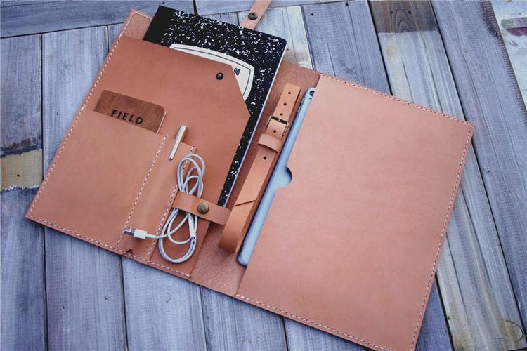 Custom Leather Macbook Pro Sleeve