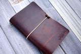 leather Travel Bullet Journal