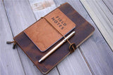 A5 travelers notebook leather