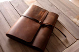 custom leather bound journal
