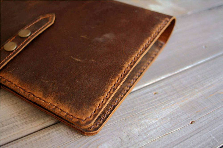 Personalized Engraved Leather Sketchbook