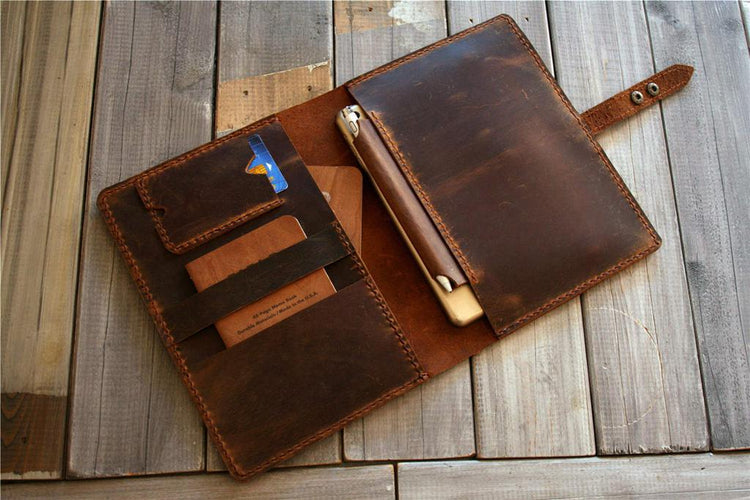 personalized leather galaxy tab sleeve cover