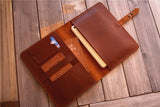 saddle leather kobo clara hd case