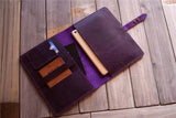 purple leather kobo forma case