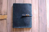 rustic composition book cover case