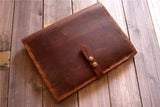 rustic hp laptop sleeve cover leather