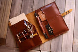 leather portfolio briefcase organizer