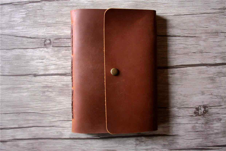 hand tooled leather journals