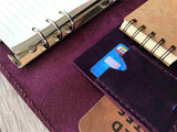 leather binder notepad