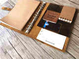 Custom Refillable Leather Notebook