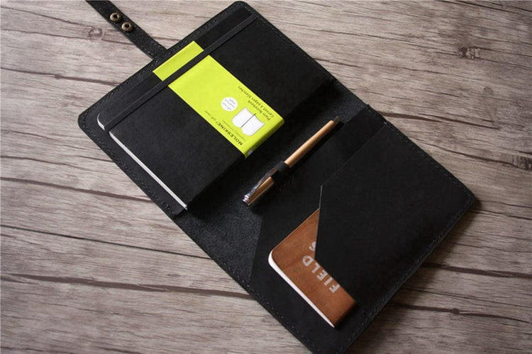leather large moleskine notebook cover