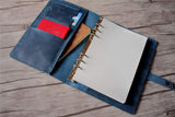 leather paper planner notebook