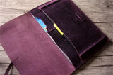 handmade leather macbook 12 sleeve