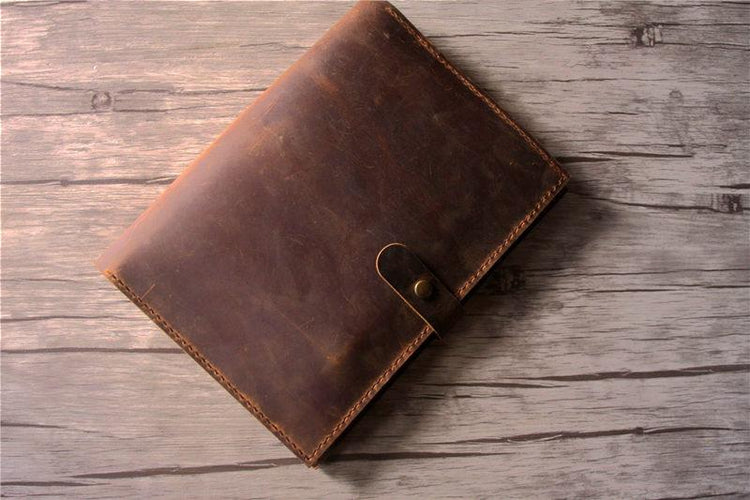 handmade iPad pro 11 leather cover
