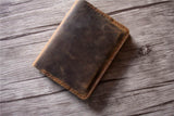 leather passport holder wallet