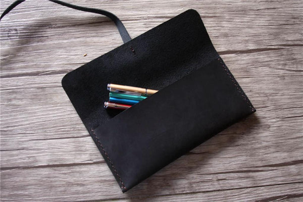 Personalised Luxury Leather Pencil Case - Gift Factory