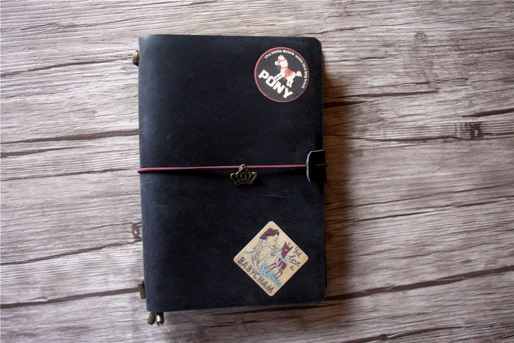 Leather Refillable Bound Notebook