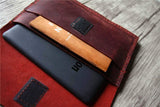 burgundy leather kindle paperwhite folder bag