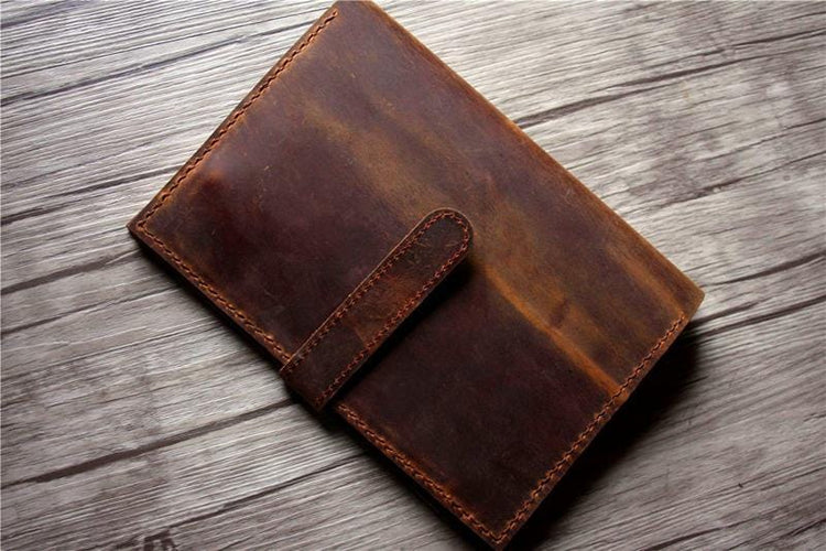 leather folder portfolio