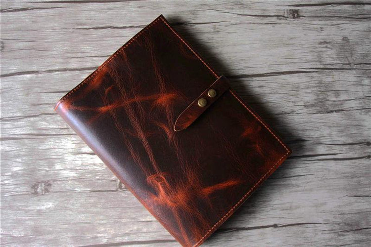 personalized mens leather padfolio