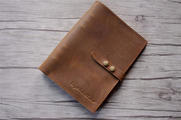 leather day binder planner