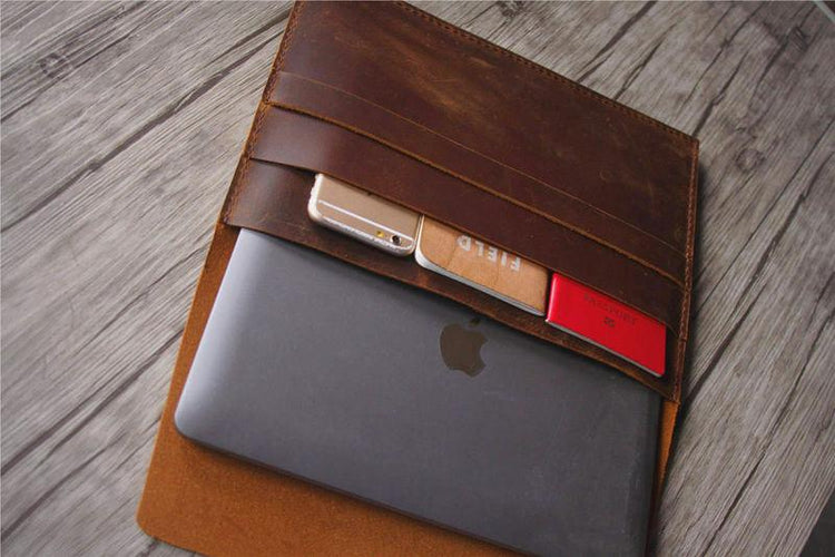 rustic leather ipad cover