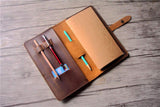 genuine leather traveler's notebook