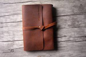 leather high memory book photo album