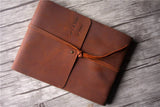 personalized leather family memory book