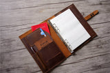 leather a5 journal cover