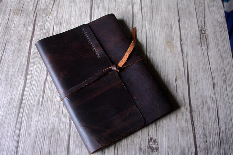 leather picture memory book album