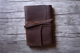 handmade leather retirement party books 