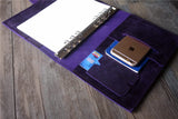 leather organizer purse