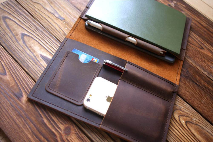 B5 Leather Refillable Journal Cover