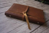 women's refillable leather journal