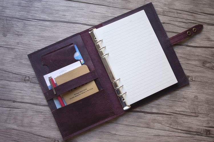Ring binder notebook refillable