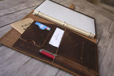 Custom Refillable B5 Leather Journal