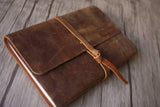 designer Large Leather Bound Sketchbook