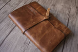 Engraved Leather Sketchbook