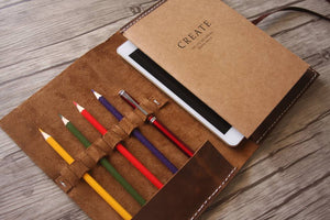 leather kindle e reader sleeve