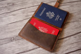 custom travel passport wallet