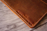 personalized leather macbook air cover sleeve