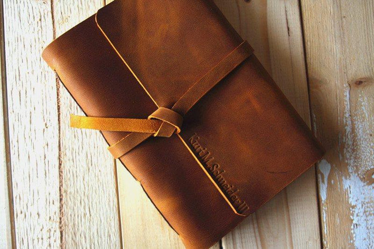 rustic brown photo booth guest book album