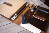 handmade leather ipad air case