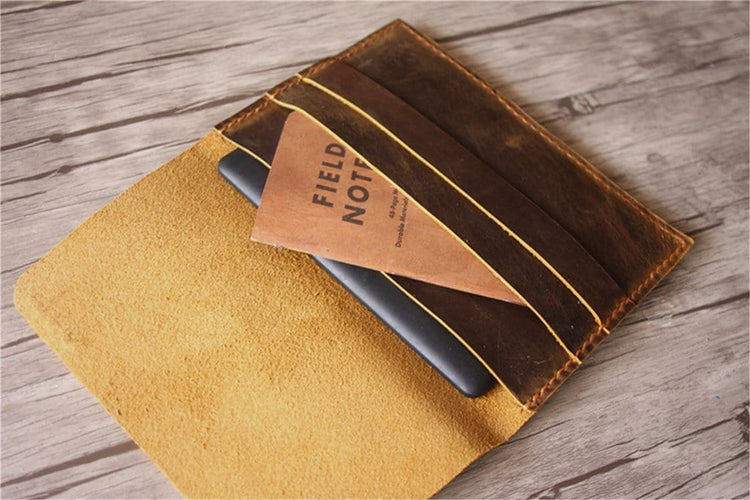 brown leather kindle oasis cover case