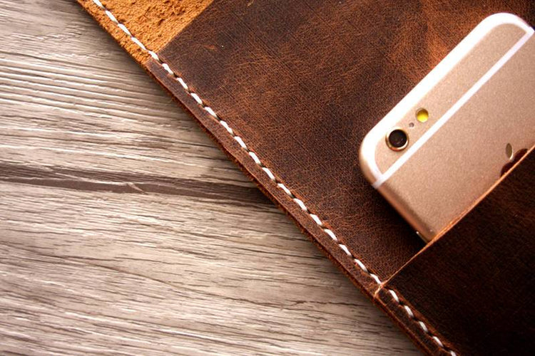 distressed leather surface pro sleeve